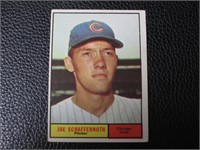 1961 TOPPS #58 JOE SCHAFFERNOTH CUBS