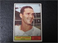 1961 TOPPS #33 GARY GEIGER RED SOX VINTAGE