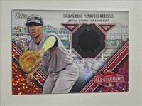 Event Worn Workout Jersey Relic Mark Teixeria