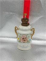VIntage Mini Porcelain Oil Lamp