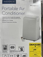 INSIGNIA PORTABLE AIR CONDITIONER RETAIL $420