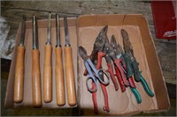 Wiss Snips & New Wood Lathe Cutters