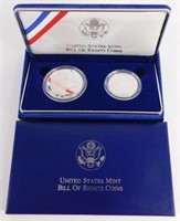 1993-S Bill of Rights Proof Commemorative Silver