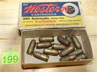 380 Auto 95gr Western rnds 13ct