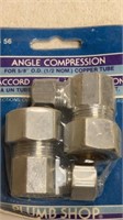 (Sealed)ANGLE COMPRESSION FOR 5/8" O.D. (1/2
