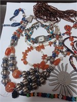 Lot of Various Costume Necklaces, Jewelry Making
