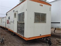 1996 8ft x 26ft Tandem Axle Office Trailer