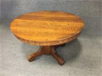 Tiger Oak Dining Table