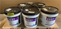 (5) Roberts 5Gal Buckets of VCT Adhesive 2057