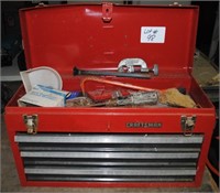3 Drawer Craftsman Toolbox w/Contents