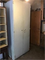 Metal Storage Cabinet 36x19x87