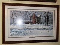 Allen Montague Framed Print " The Homeplace"