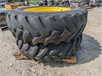 2- John Deere Tires 380/85R34