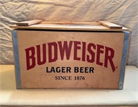 Budweiser Lager Beer Wooden Box