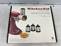 Kitchen Aid stand mixer attachment great prep