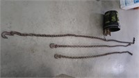 3/8 Long Chain, Metal Stakes