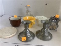 Group lot w/ Candle Holders