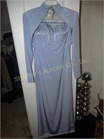 2pc Jean De Lys gown size 12