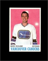 1970 Topps #119 Marc Reaume NRMT to NM-MT+