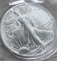 Silver 1 oz. 1988 liberty $1.00 Coin