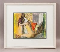 Lithograph Sgd Edgar Degas 75/250 Reeve & Mackay