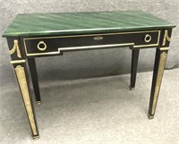 Marble-Top Gilt Metal-Mounted Desk (one of two)