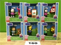 Peppa Pig & Friends Mini Toys lot of 6