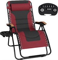 MFSTUDIO Zero Gravity Chair  Oversized  Red.