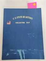 US STATE QUARTERS COLLECTOR MAP