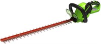 Greenworks 40V 24" Cordless Hedge Trimmer, Tool