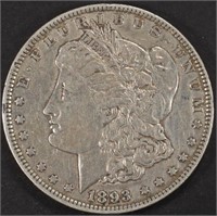 1893 MORGAN DOLLAR XF