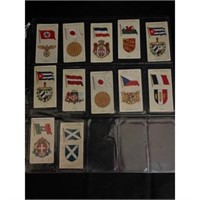 (12) 1936 Flags And Arms Cards