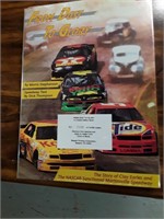 NASCAR BOOK SEALED AND NUMBER