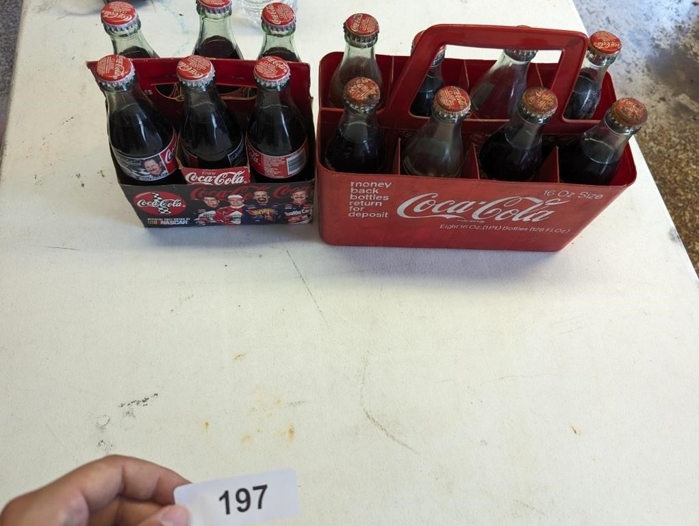 Coca-Cola Bottles w/ Carrier