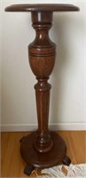 Footed Pedestal Plant Stand