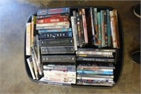 DVD/VHS Bin lot