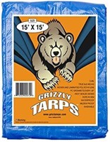 New sealed Grizzly tarps, poly tarp