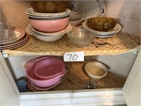 Plates, Bowls, Glassware