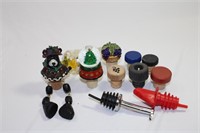 Lot of 11 Corks and Bottle Stoppers