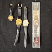 3 TIME Watches and 1 USA Olympic Watches