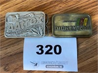 DICKEY JOHN & AATREX BELT BUCKLES