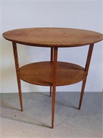Vintage Lammerts Oval Side Table