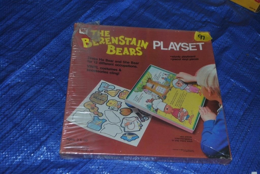 1983 Berenstain Bears play set