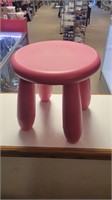 Kid's pink stool