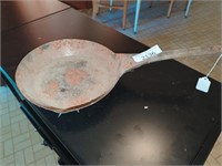 Antique national metal pan