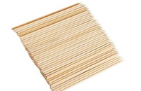 BAMBOO SKEWERS 6INCH 3 PACKS OF 100