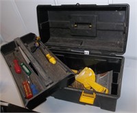 Tool Box w some Tools (19" wide)
