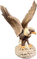 American Bald Eagle Porcelain Bisque Figurine
