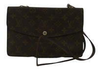 Louis Vuitton Double Mule Monogram Shoulder Bag