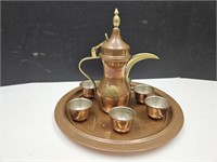 Metal / Copper ? Tea Set